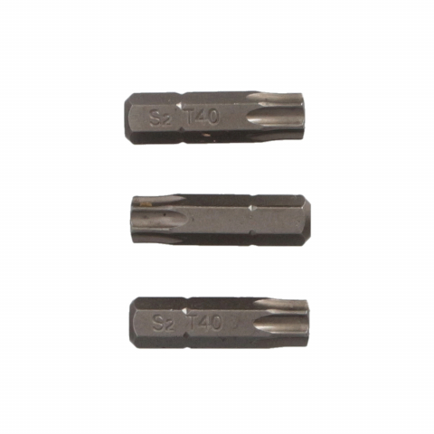 Biti, prelungitoare si accesorii - Set 3 biti torx T40x25mm CR-V S2 Draumet