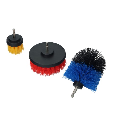 Accesorii pentru scule electrice - Set 3 perii din plastic pentru bormasina Faster Tools