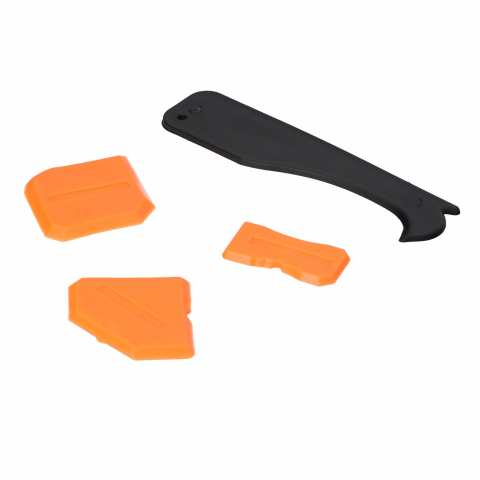 Alte scule de mana - Set 3 spatule pentru silicon + racleta Faster Tools