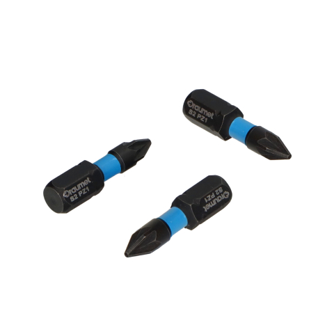 Accesorii pentru scule electrice - Set 3biti de impact PZ1 otel S2 Draumet