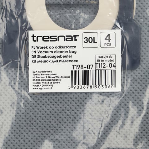 Set 4 saci pentru aspirator universali - reutilizabili Tresnar [4]