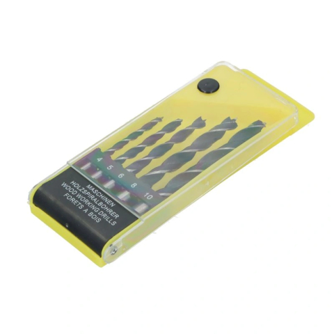 Set 5 burghie pentru lemn 4, 5, 6, 8, 10mm Brenar [1]