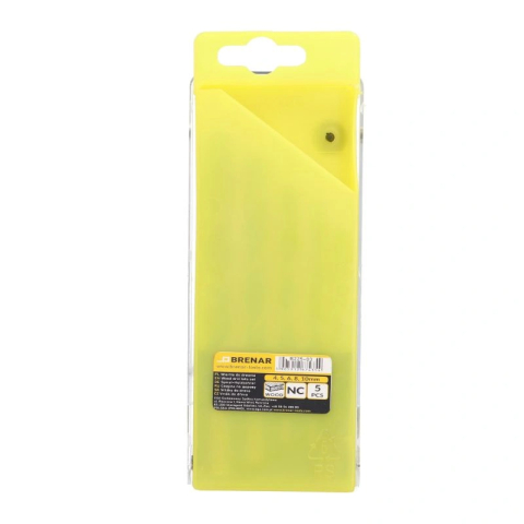 Set 5 burghie pentru lemn 4, 5, 6, 8, 10mm Brenar [5]