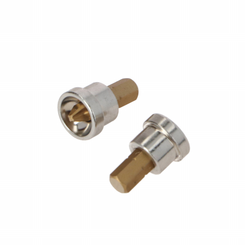 Biti, prelungitoare si accesorii - Set biti PH2 cu opritor titanizati profesionali pentru rigipsari 2buc/set Draumet