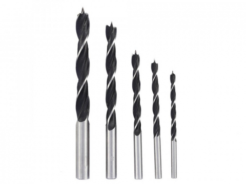 Burghie pentru lemn - Set de burghiu pentru lemn 4 – 10 mm 5 buc GEKO