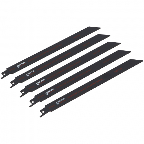 Panze pentru pendular si ferastrau sabie - Set panze pentru ferastrau sabie bi-metal 225mm 5buc/set Faster Tools