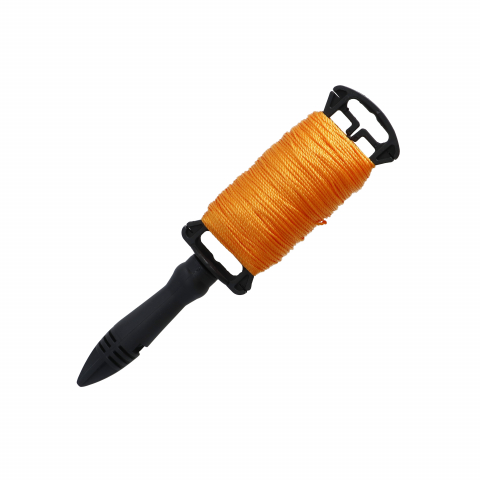 Instrumente pentru scris si trasat - Sfoara pe mosor pentru trasat portocalie 100m Faster Tools
