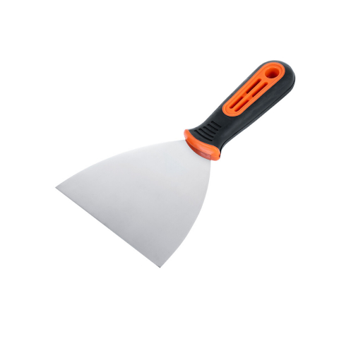 Spacluri - Spaclu inoxidabil cu maner din plastic 120mm