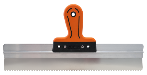 Gletiere profesionale - Spatula 450mm profesionala dinti de 4mm otel inoxidabil Solid Tools