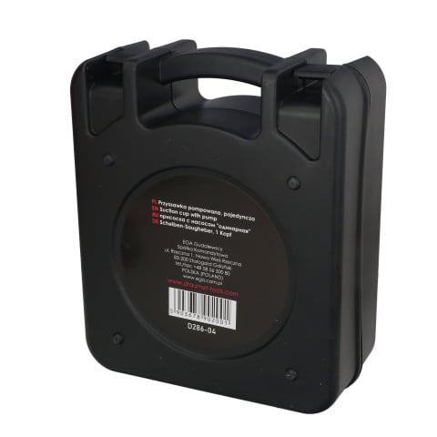 Ventuza profesionala cu pompa de vid si manometru 200mm - 130kg Draumet [7]