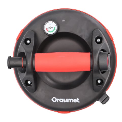 Ventuza profesionala cu pompa de vid si manometru 200mm - 130kg Draumet [1]