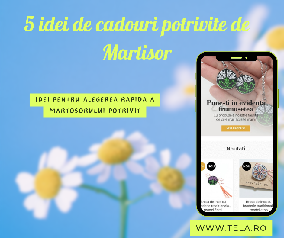 5 idei de martisoare deosebite lucrate manual