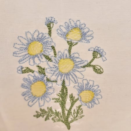 Bluză din bumbac cu broderie florală – Daisy, S [4]