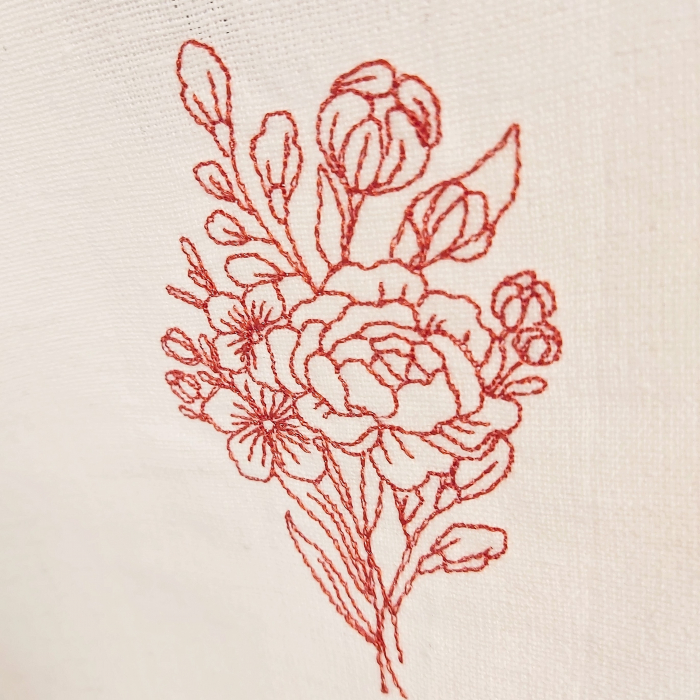 Bluză din bumbac cu broderie florală – Vior [3]