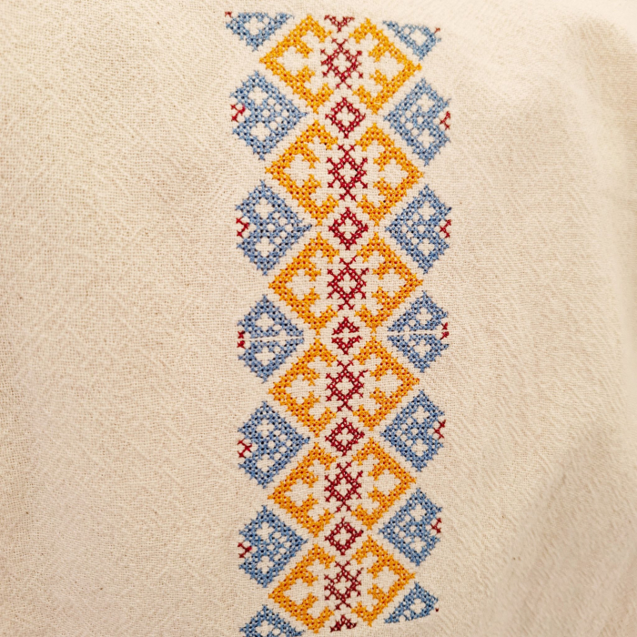 Bluză bumbac 100% cu broderie etno - lejeritate și simplitate [4]