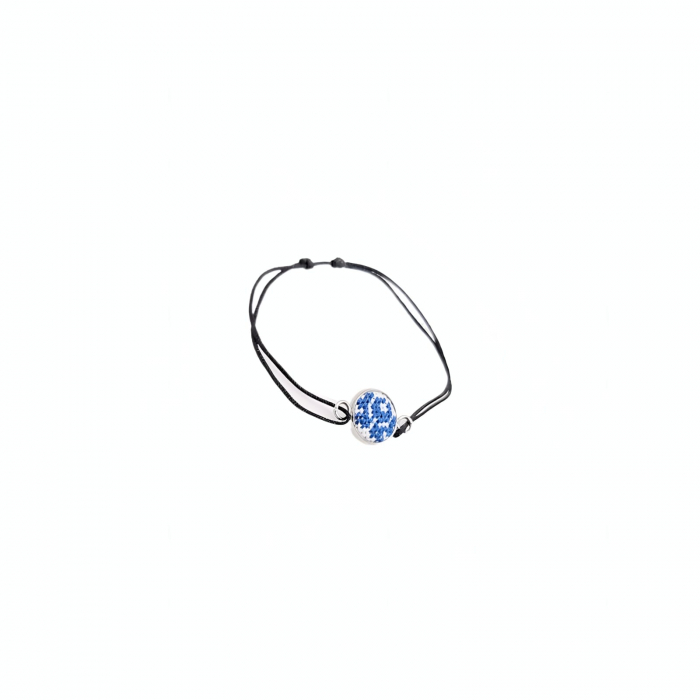 Bratara inox cu broderie [2]