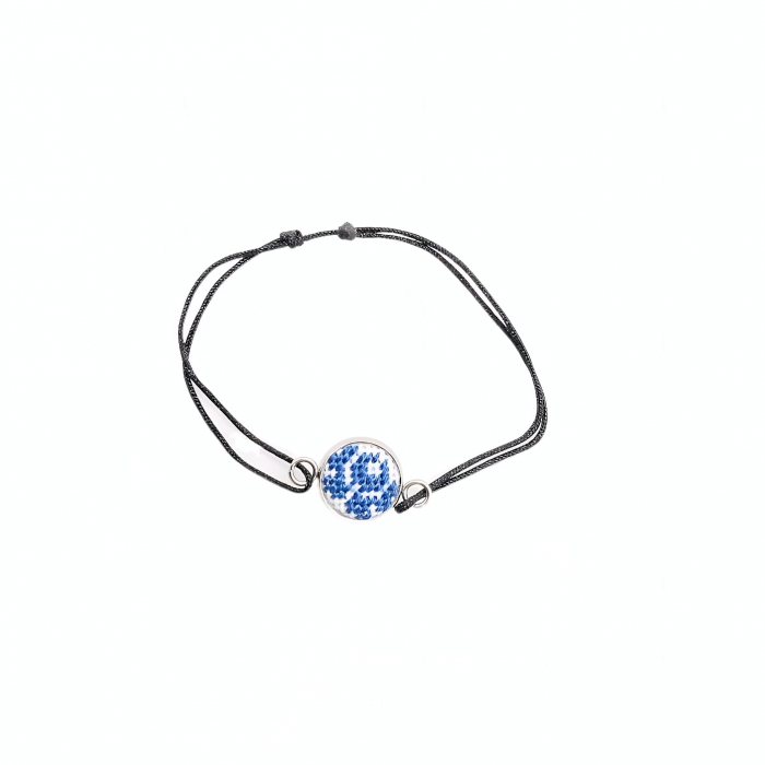 Bratara inox cu broderie [1]