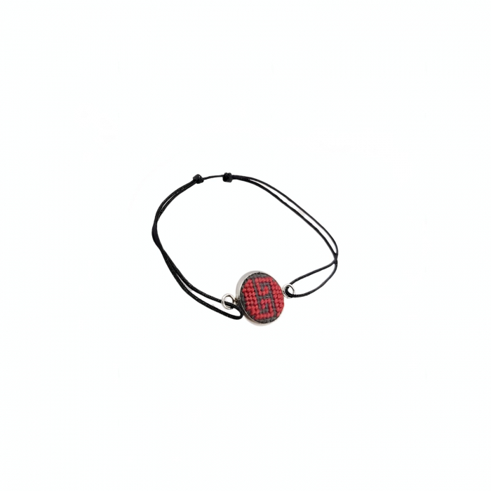 Bratara inox cu broderie [1]