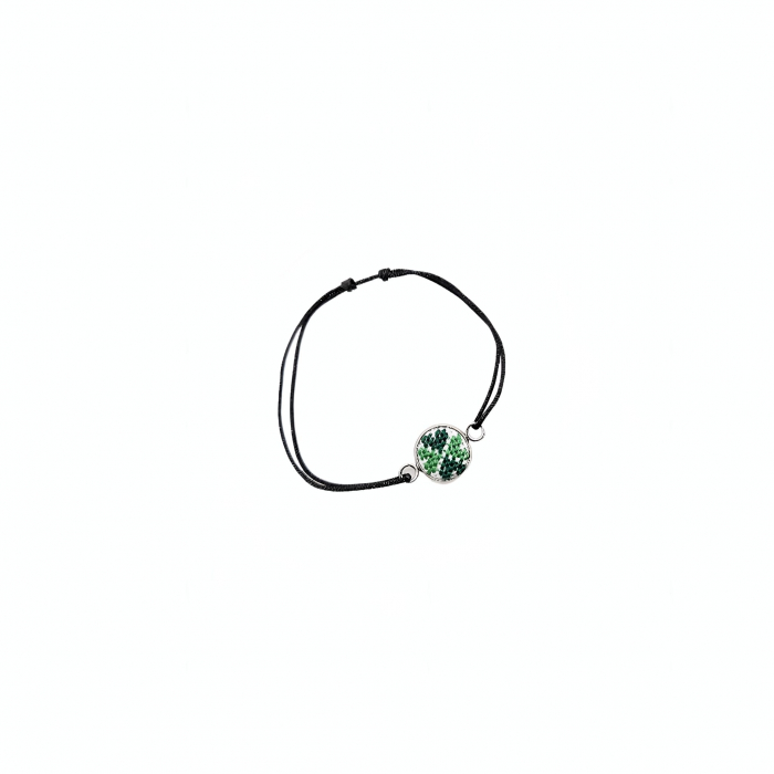 Bratara inox cu broderie [1]