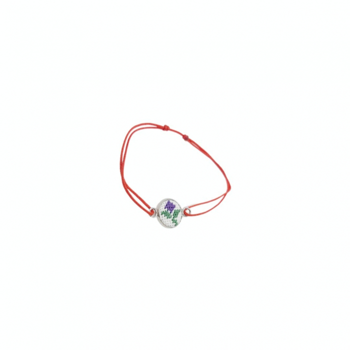 Bratara inox cu broderie [1]