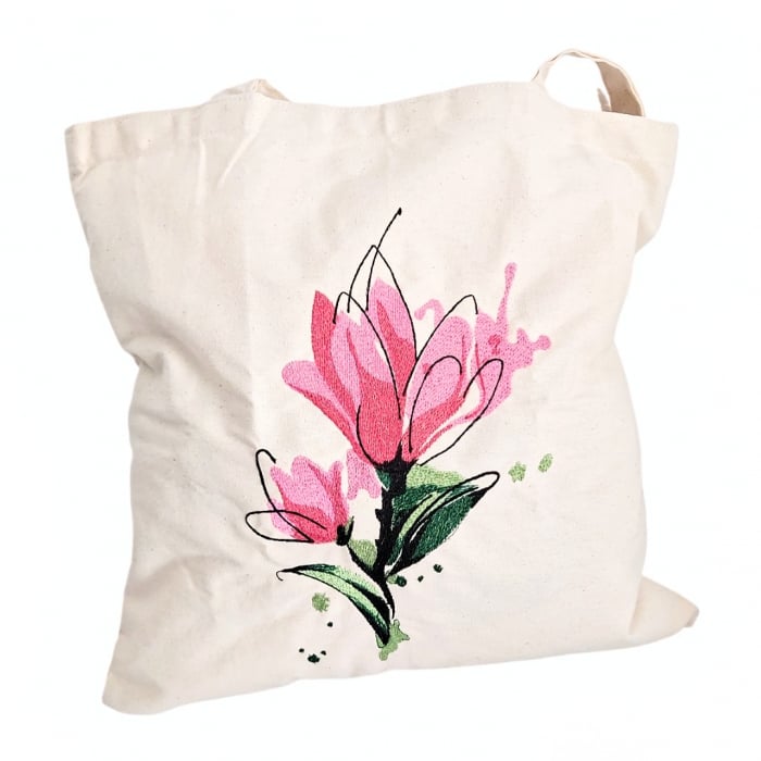 Traista bumbac cu brderie [1]