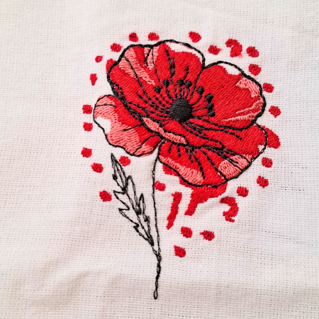 Bluză bumbac 100% cu broderie florala - lejeritate și simplitate [2]