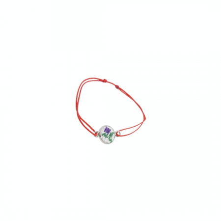 Bratari - Bratara inox cu broderie