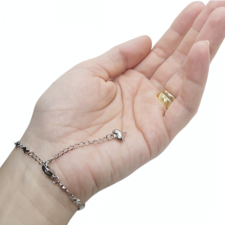 Bratara inox cu broderie [3]