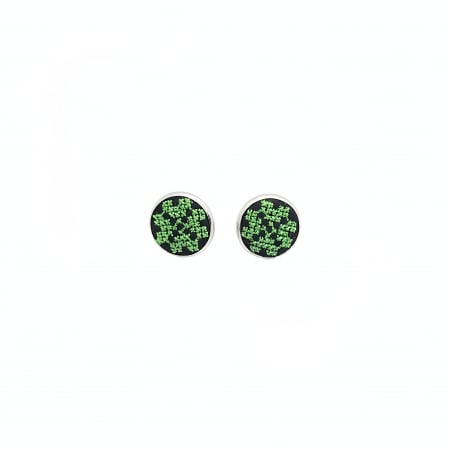 Cercei - Cercei din inox cu broderie