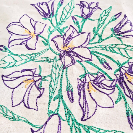 Traista bumbac cu brderie [2]