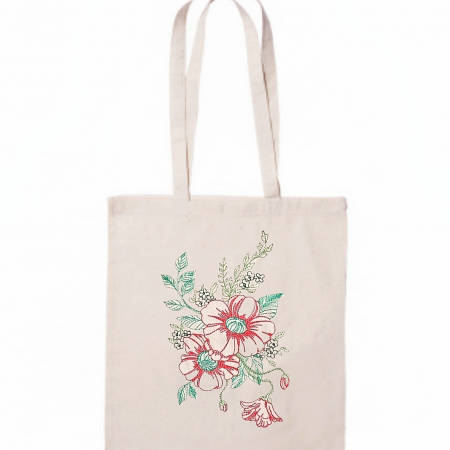 Traista bumbac cu brderie [2]