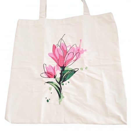 Traista bumbac cu brderie [1]