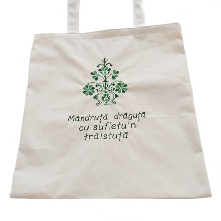 Traiste - Traista bumbac cu brderie