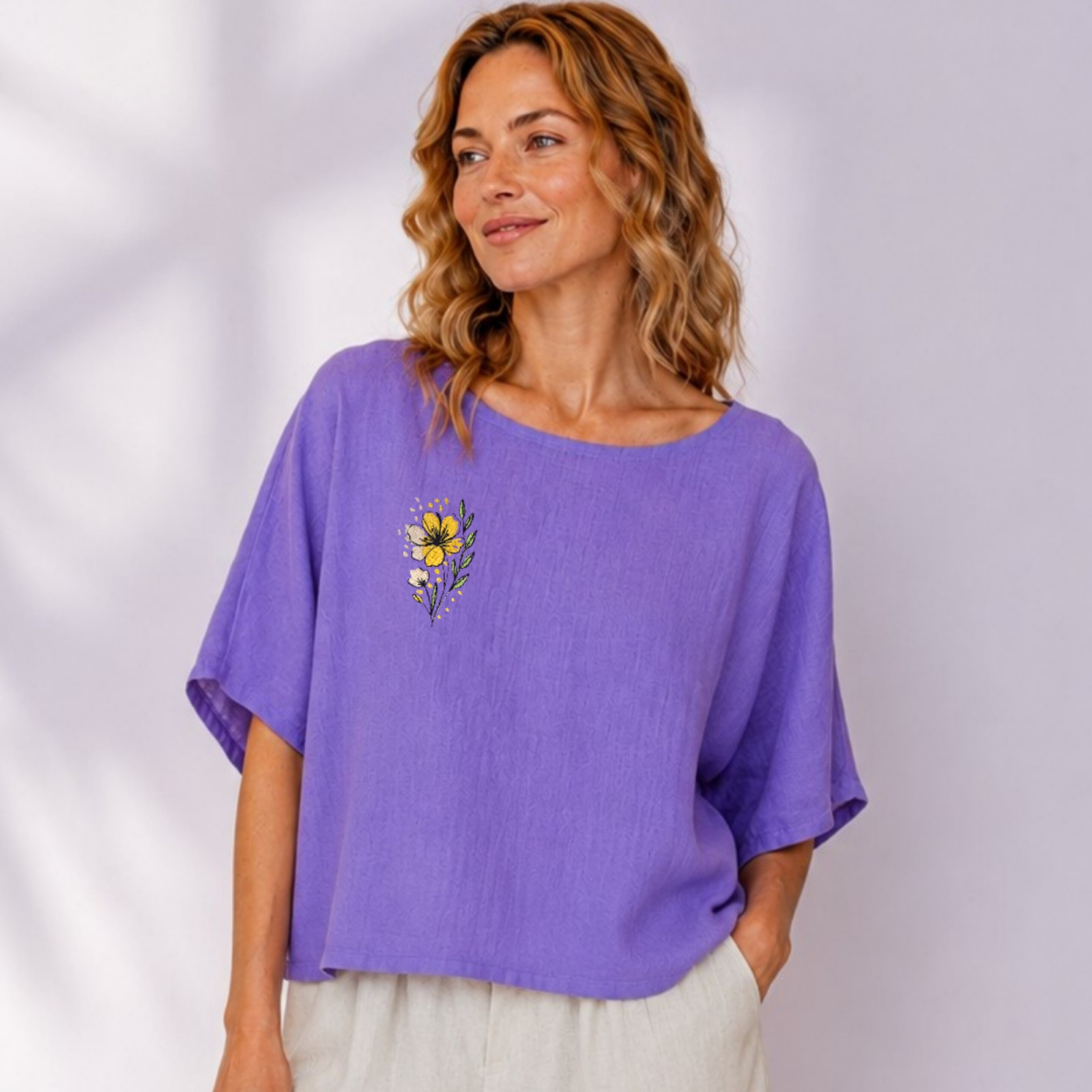 Bluza Linen, Lamaita L