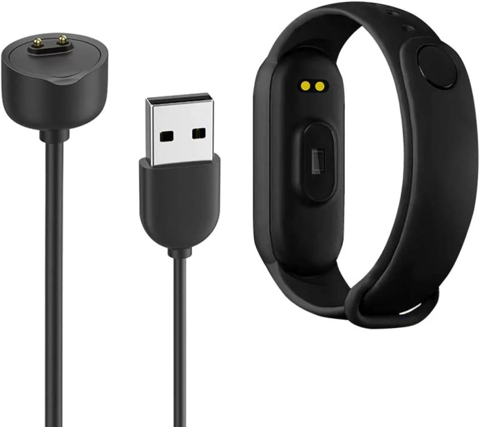 Bratara fitness M6, ecran color HD, bluetooth, monitorizare somn/ritm cardiac/saturatie oxigen/tensiune arteriala, curea neagra [5]