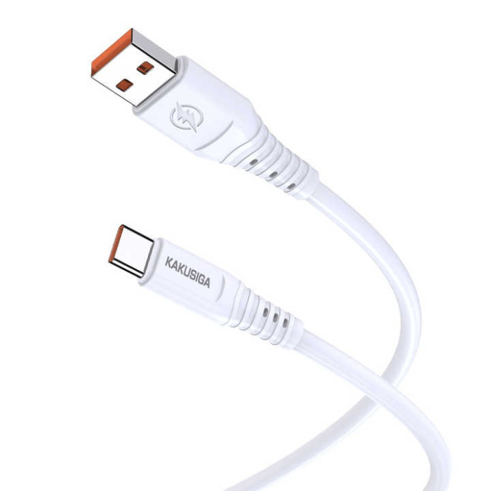 Cablu 5A USB / Type-C, alb, 1m, KSC-803 [2]