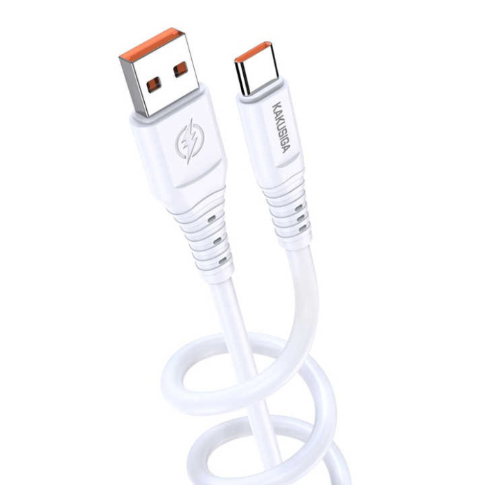 Cablu 5A USB / Type-C, alb, 1m, KSC-803 [3]