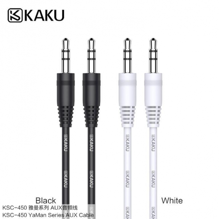 Cablu AUX 3.5 mm, negru, KSC-450 [3]