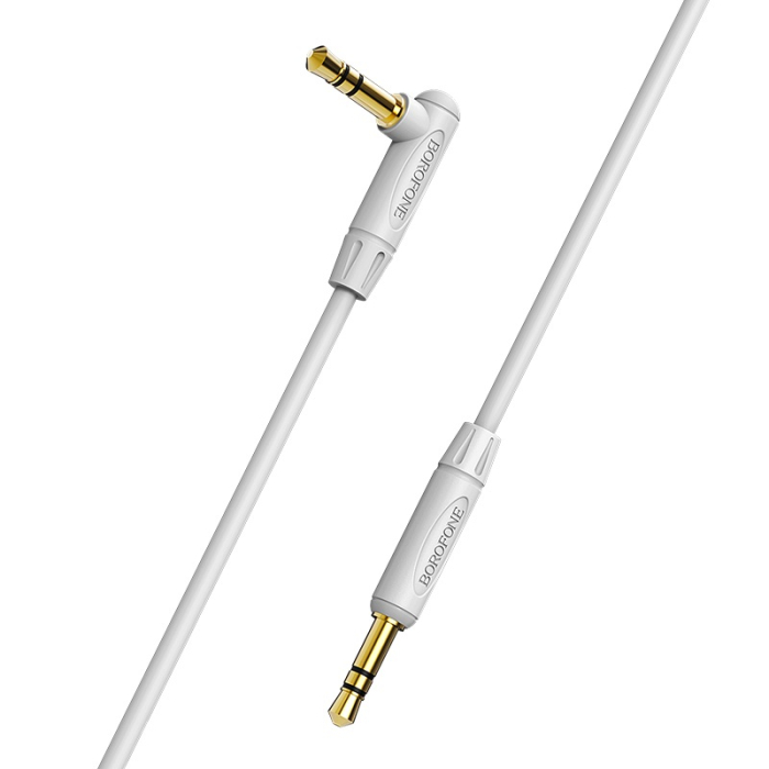 Cablu AUX Borofone BL4, jack 3.5mm, 1m, gri [2]