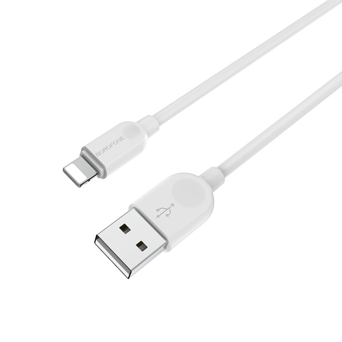 Cablu Borofone BX14 Lightning 2 m alb [2]