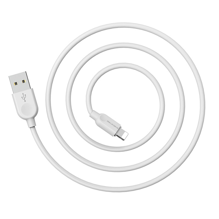 Cablu Borofone BX14 Lightning 2 m alb [4]