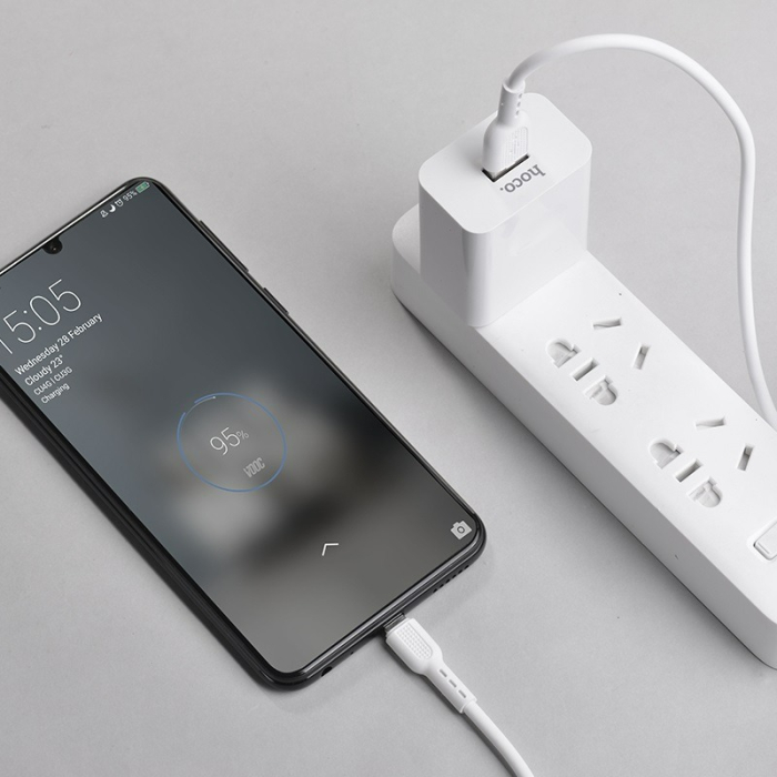 Cablu Hoco X33, 4A, micro USB, 1m, alb [4]