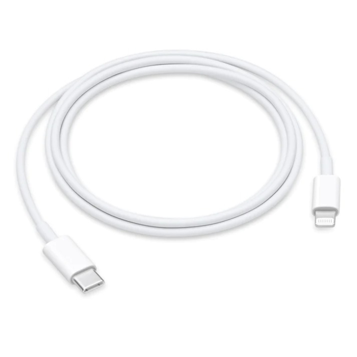 Cablu Lightning/Type C, 1m, 20W, alb - bulk [1]