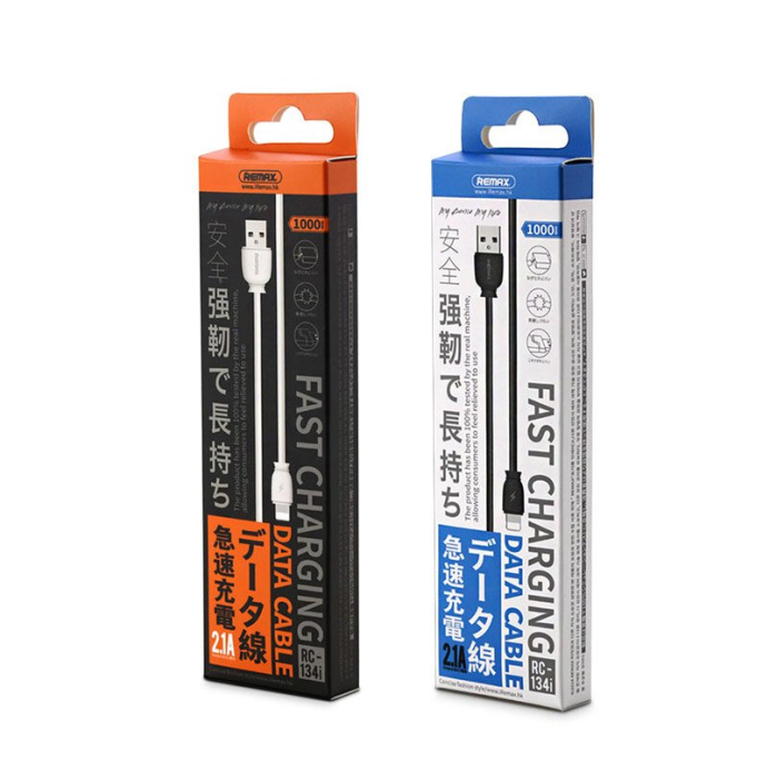 Cablu Remax RC-134 micro USB, 2.1 A, 1m, negru [7]