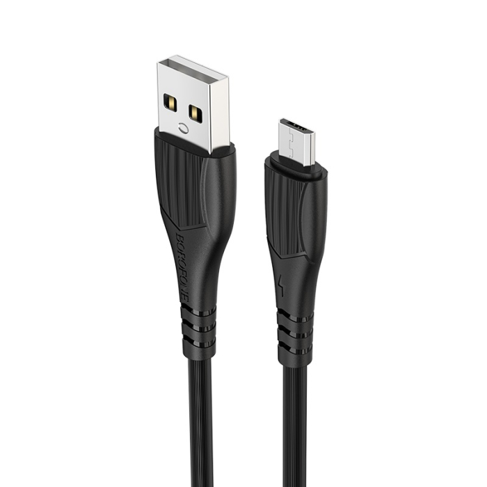 Cablu USB Borofone- BX37 2.4A, micro USB, 1m, black [1]