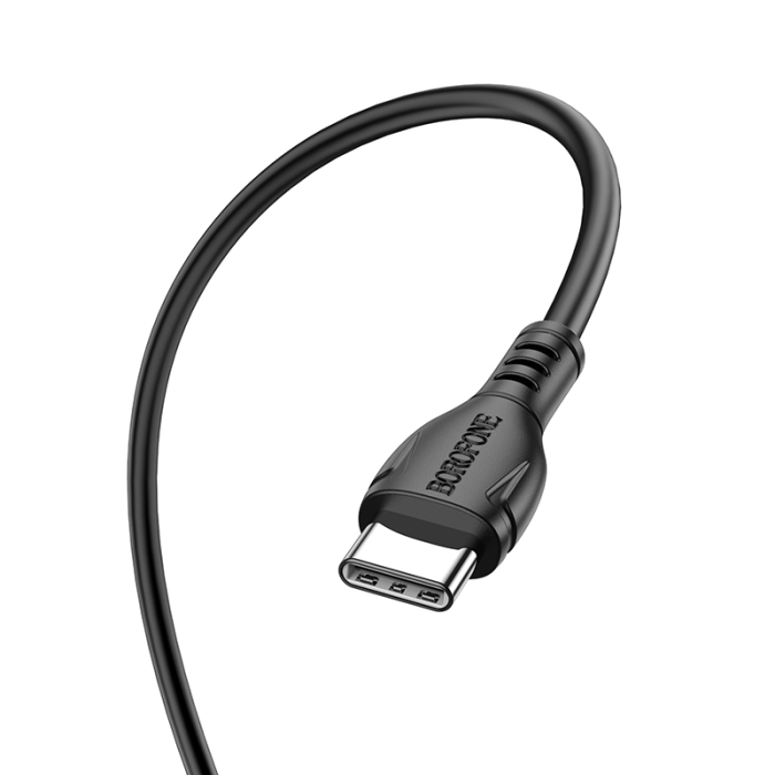 Cablu USB Borofone- BX51, 60W, USB-C la USB-C, 1m, white [3]