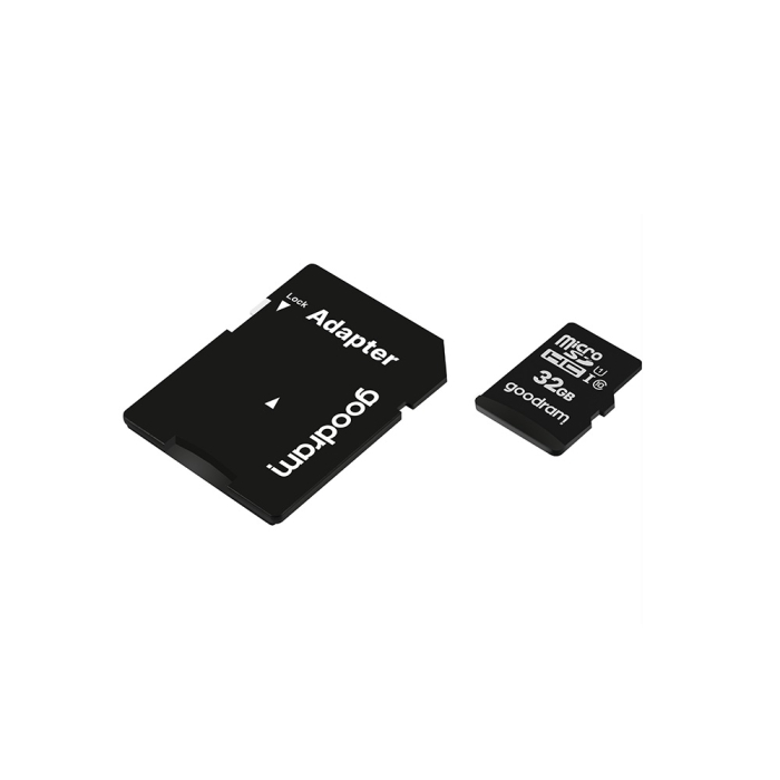 Card de memorie, Goodram, M1AA-0320R12, 32 GB, microSD HC UHS-I, ClasS10, Viteza citire 100MB/s, Adaptor SD inclus [2]