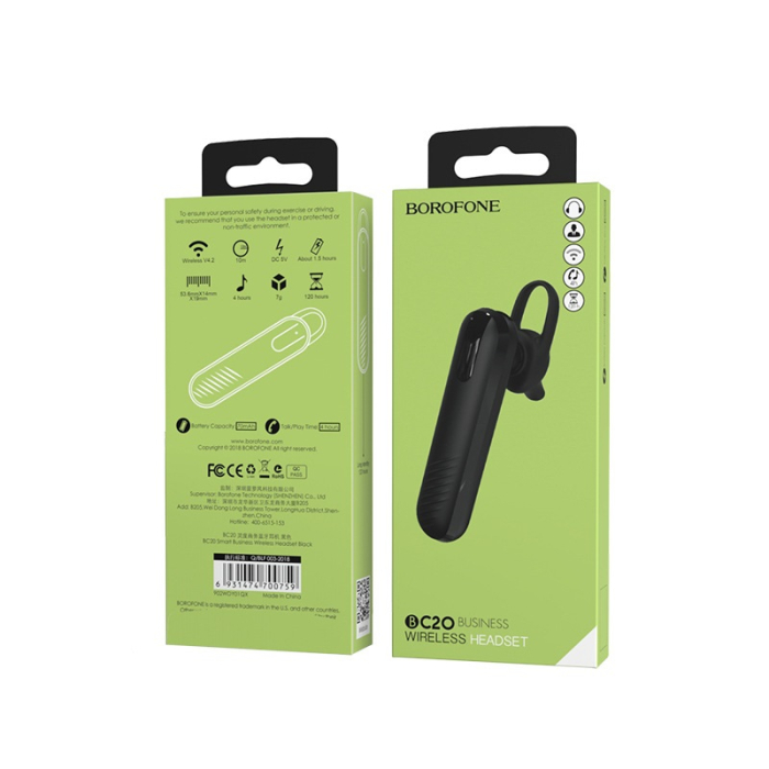 Casca bluetooth Borofone BC20 negru [4]