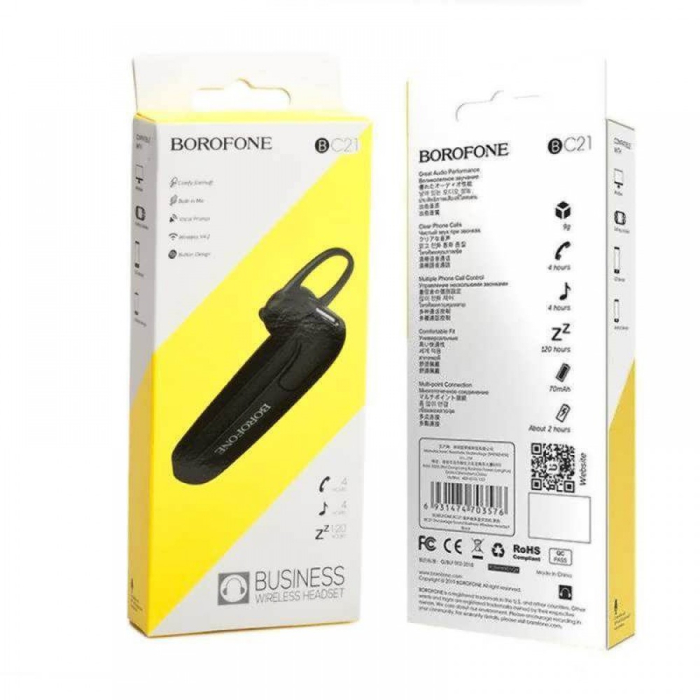 Casca bluetooth Borofone BC21 negru [5]