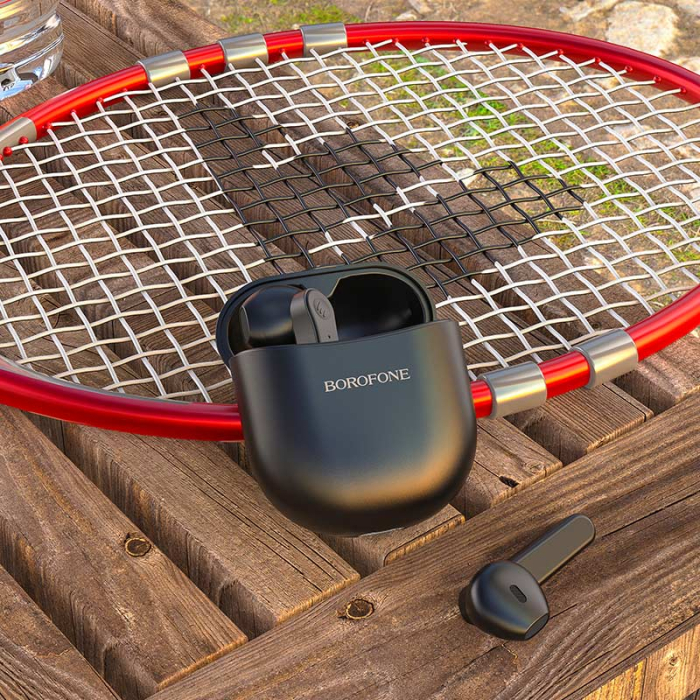 Casti Bluetooth Borofone TWS BE49, alb [8]